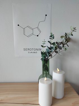 Plakat Serotonin
