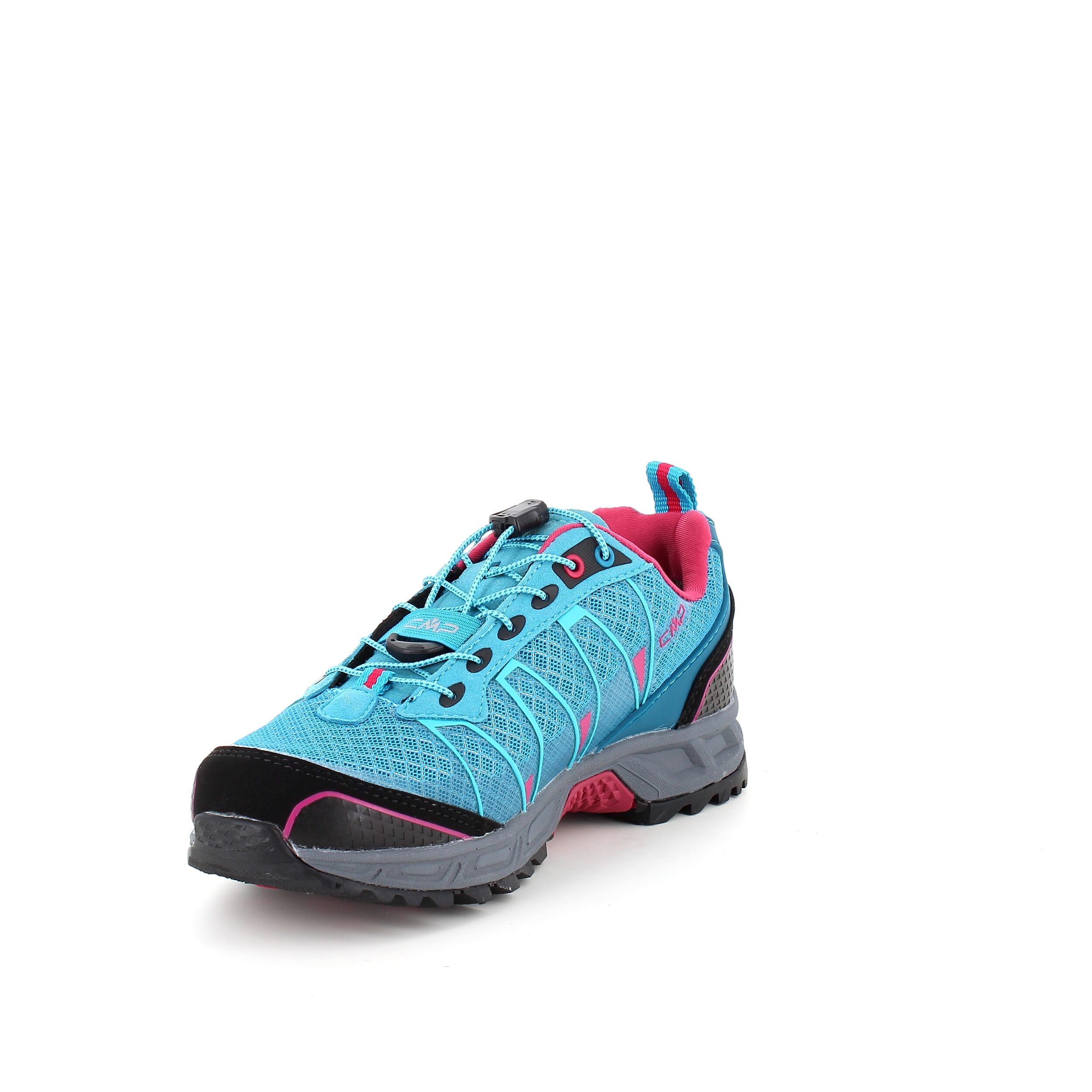 Lyseblå vandresko fra CMP med fine detaljer og justerbar lisse