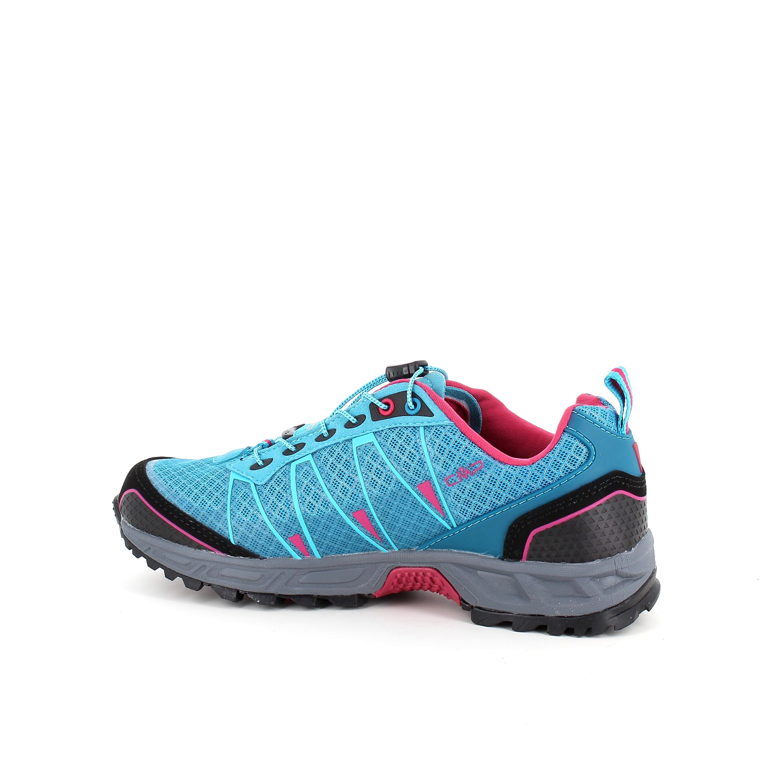 Lyseblå vandresko fra CMP med fine detaljer og justerbar lisse