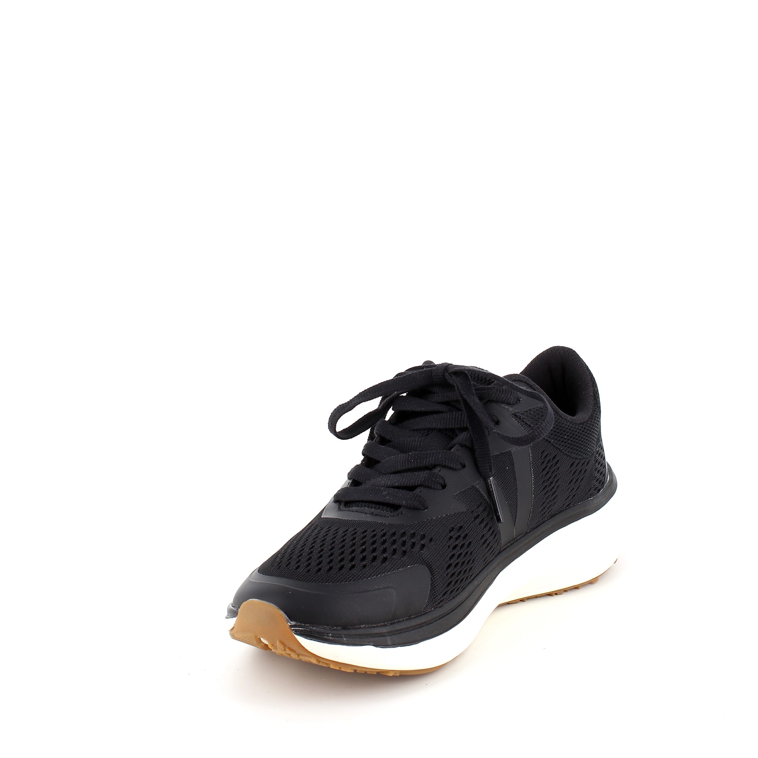 Sort sko fra Vionic med ekstra fotbuestøtte