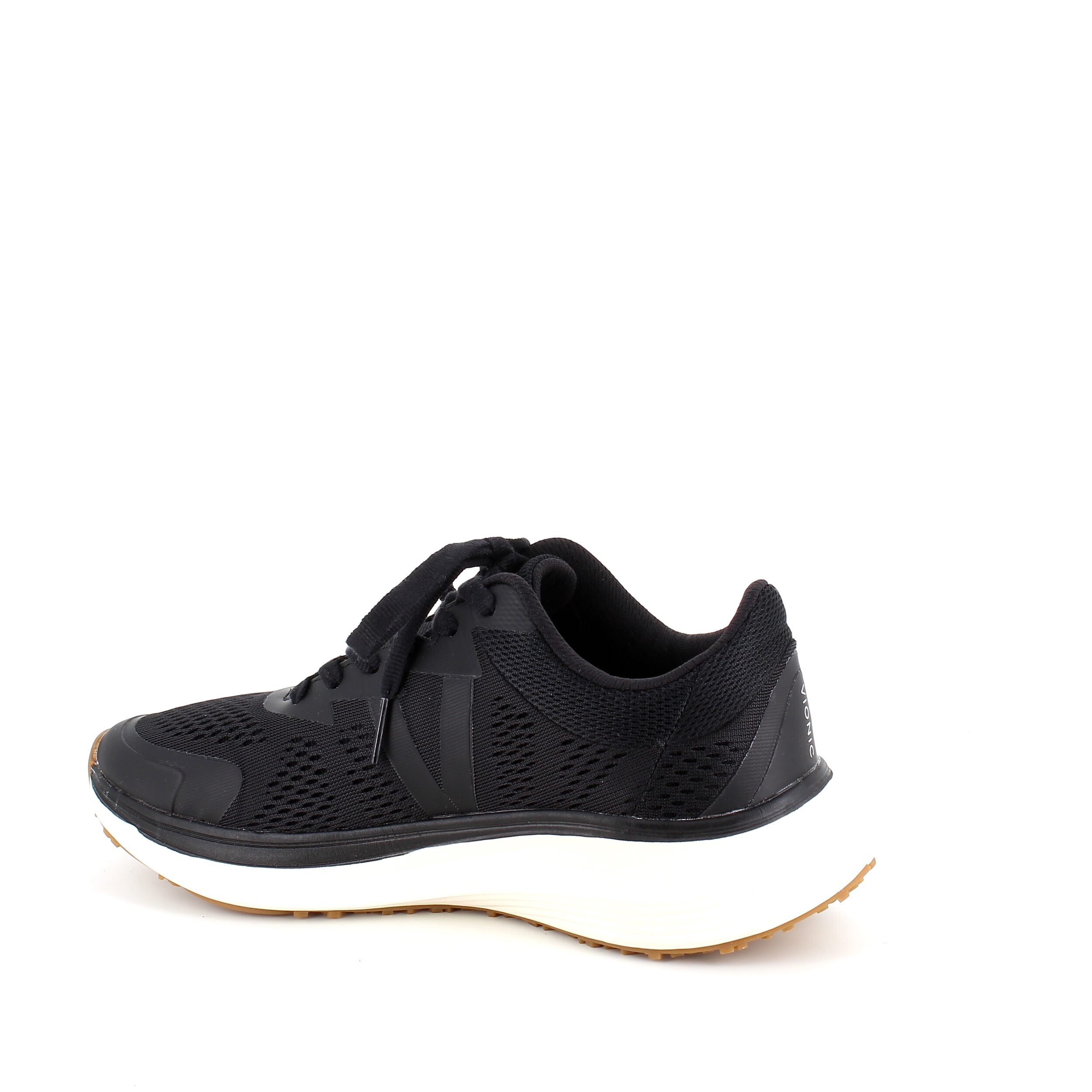 Sort sko fra Vionic med ekstra fotbuestøtte