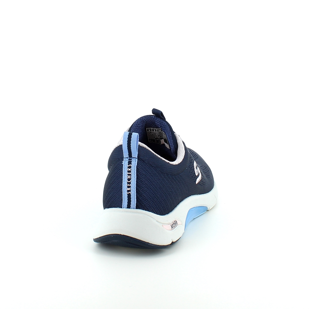 Blå arch fit med ekstra fotbuestøtte