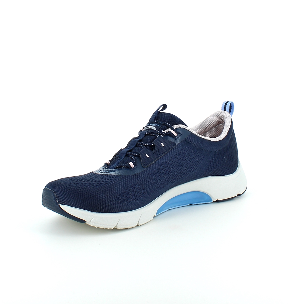 Blå arch fit med ekstra fotbuestøtte