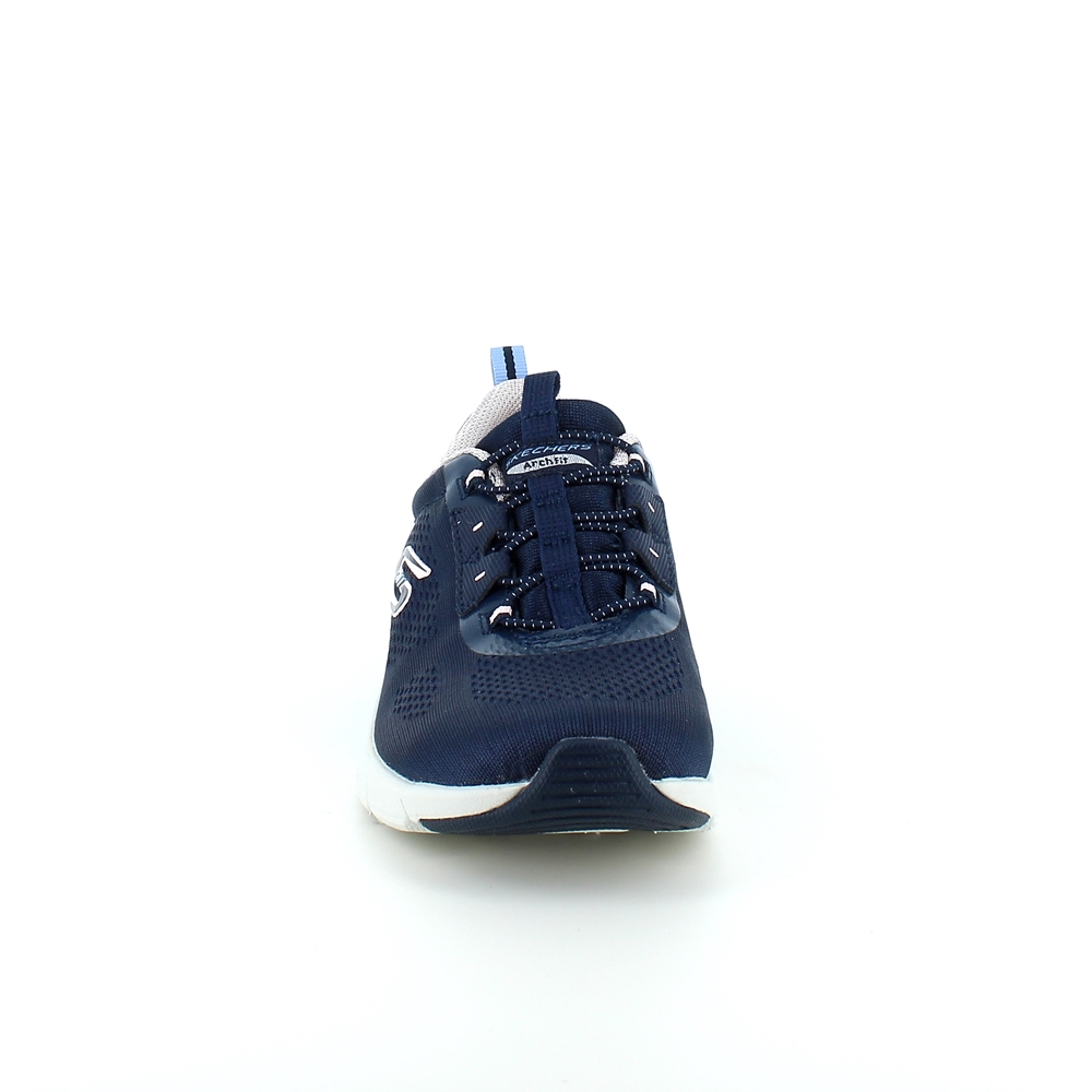 Blå arch fit med ekstra fotbuestøtte