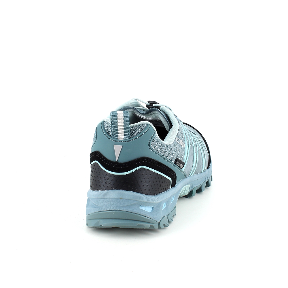 Lyseblå vanntette tursko