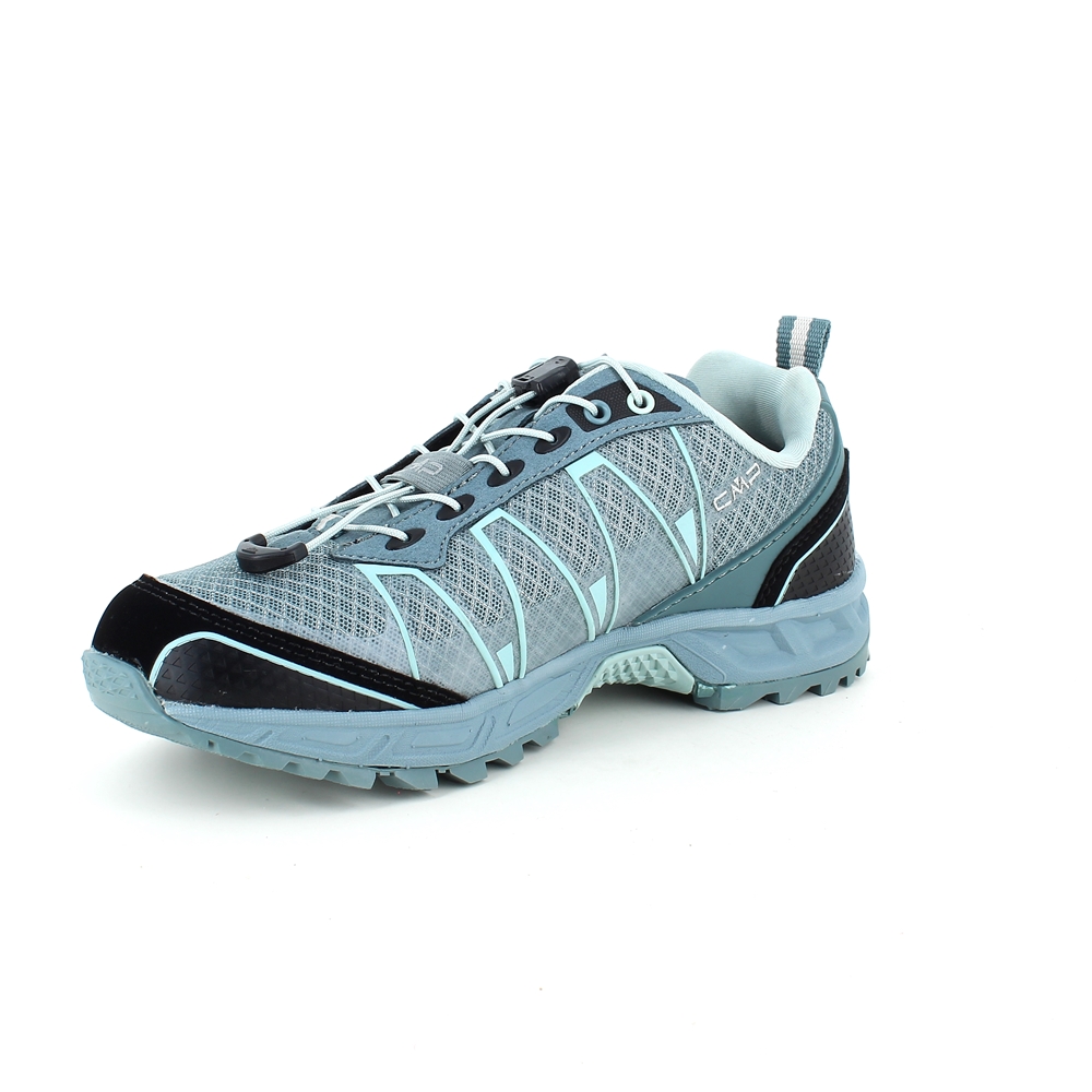 Lyseblå vanntette tursko