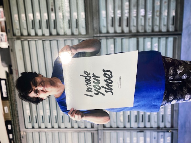 Sandal fra OrtoMed med borrelås og hælkappe