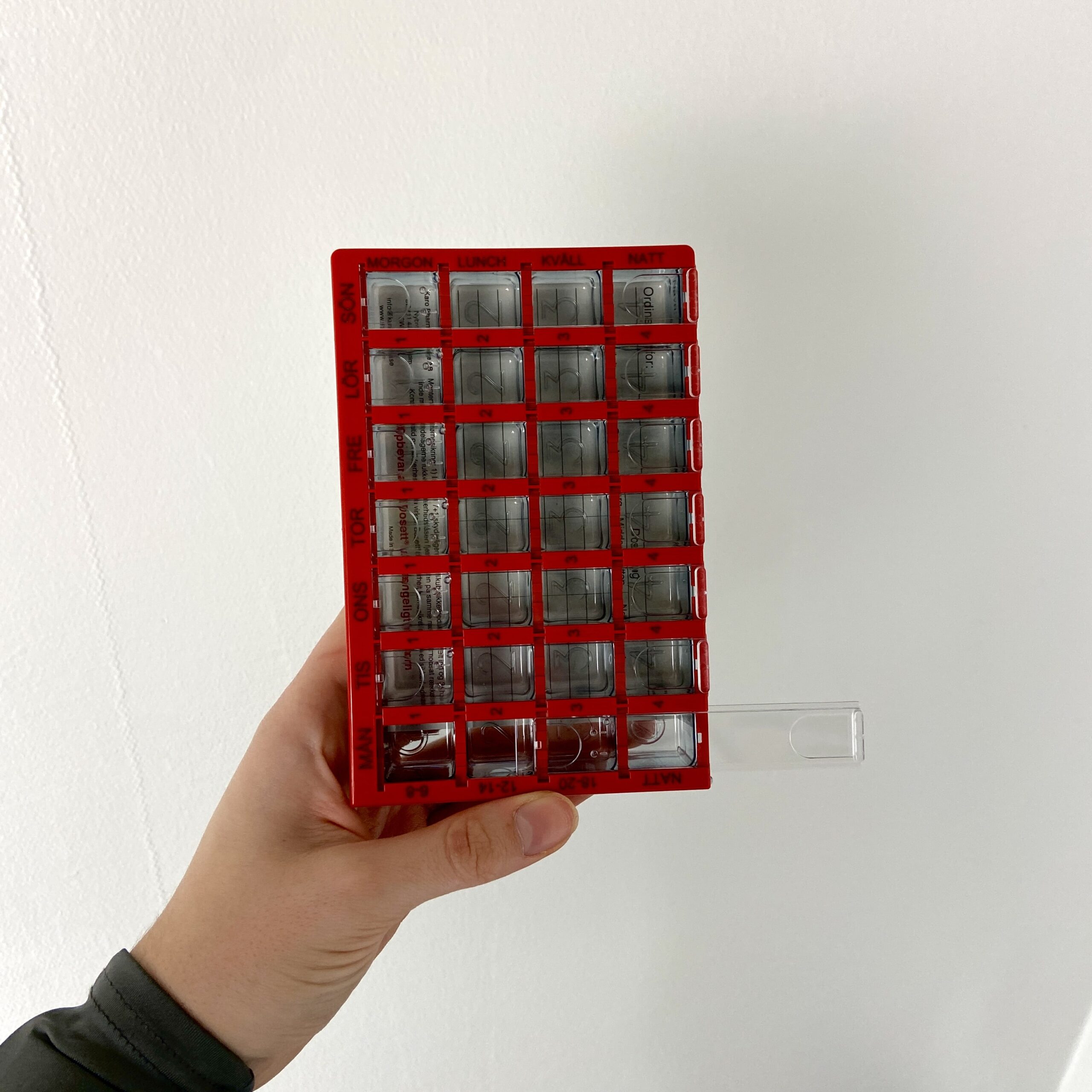 Uke-doseringsboks, Dorsett Medi