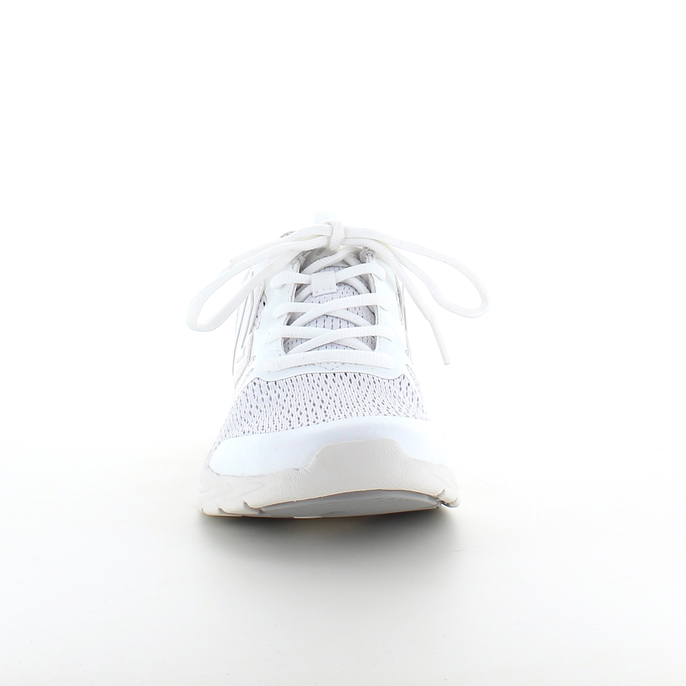 Hvite joggesko fra Vionic med dobbelt fotbue støtte