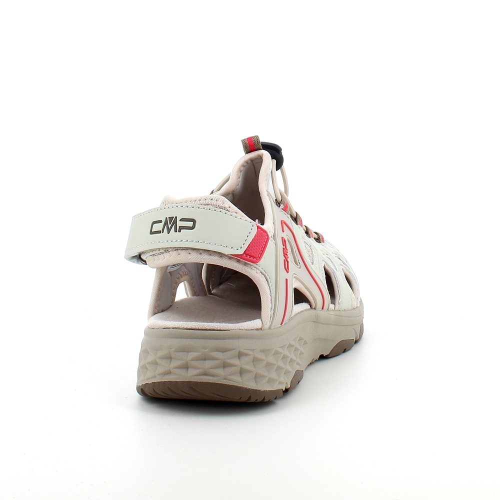 Lukket tur-sandal i lys fra CMP