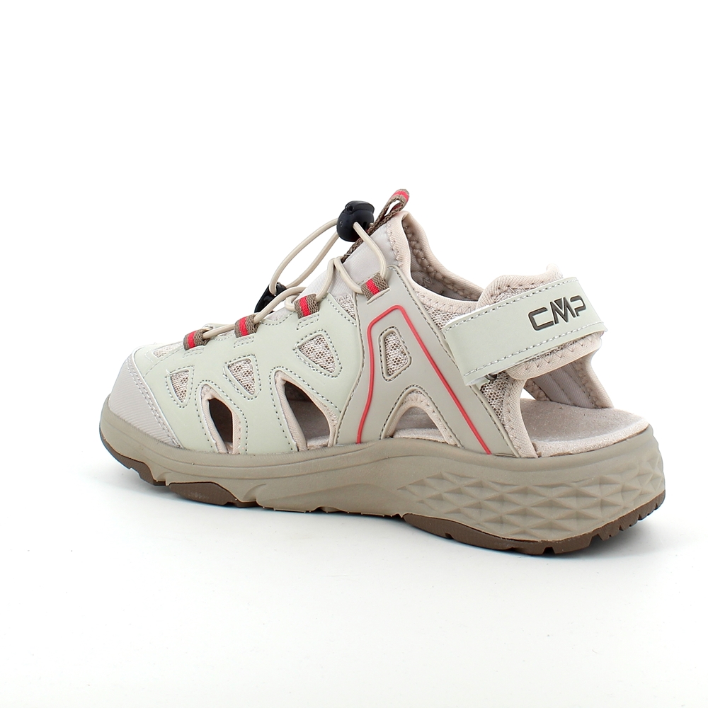 Lukket tur-sandal i lys fra CMP