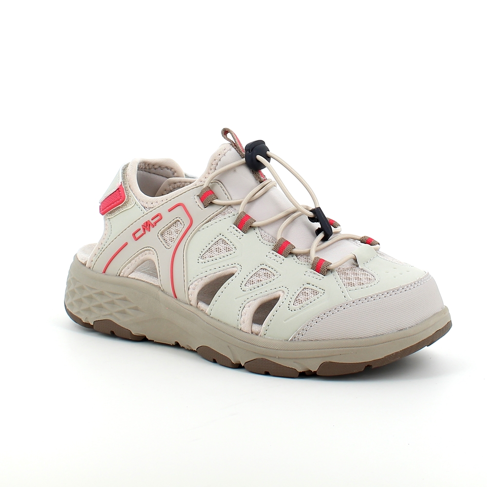 Lukket tur-sandal i lys fra CMP