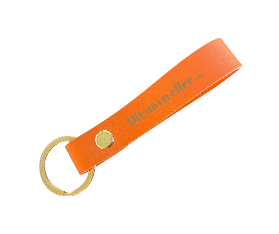 Nøkkelring med ditt navn, tittel eller...