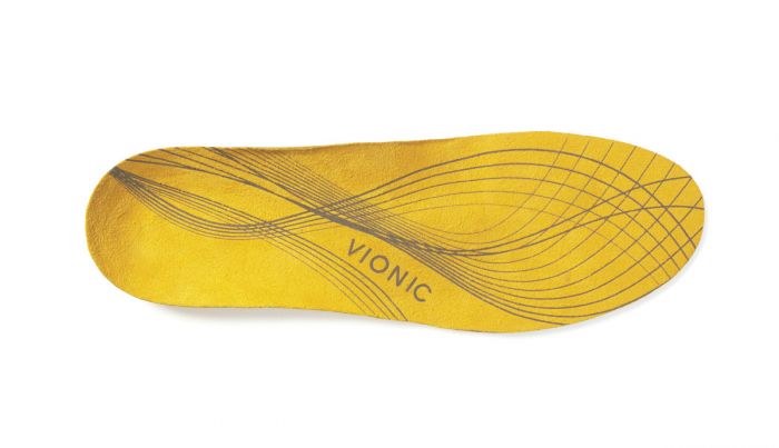 Vionic helsåle mot hælsporer og med ekstra bue