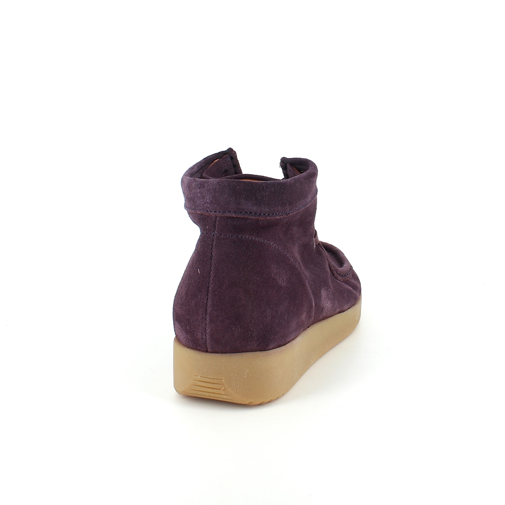 Blommefarvet skindstøvle fra Nature