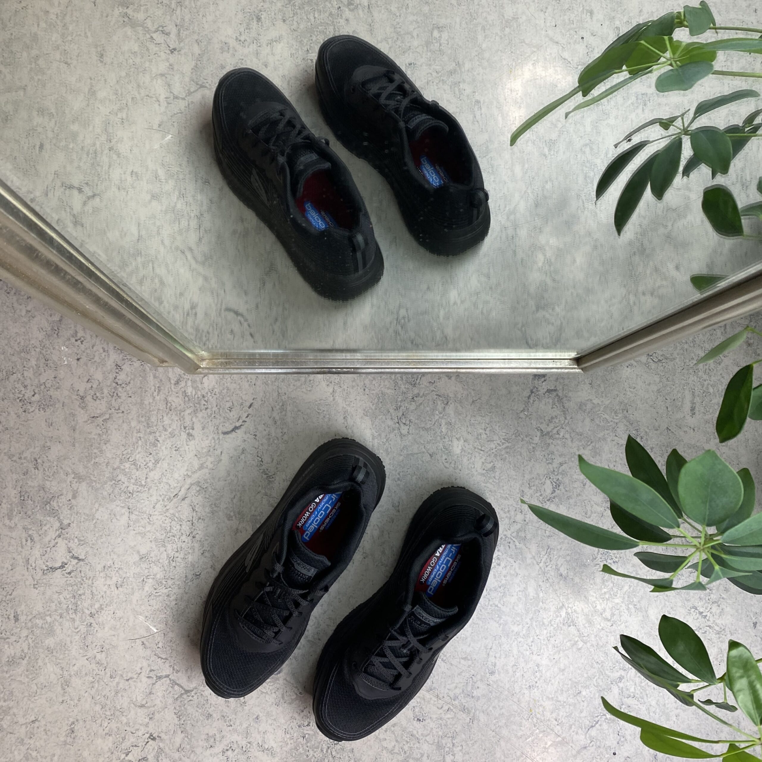 Herre Skechers Work med max cushioning såler