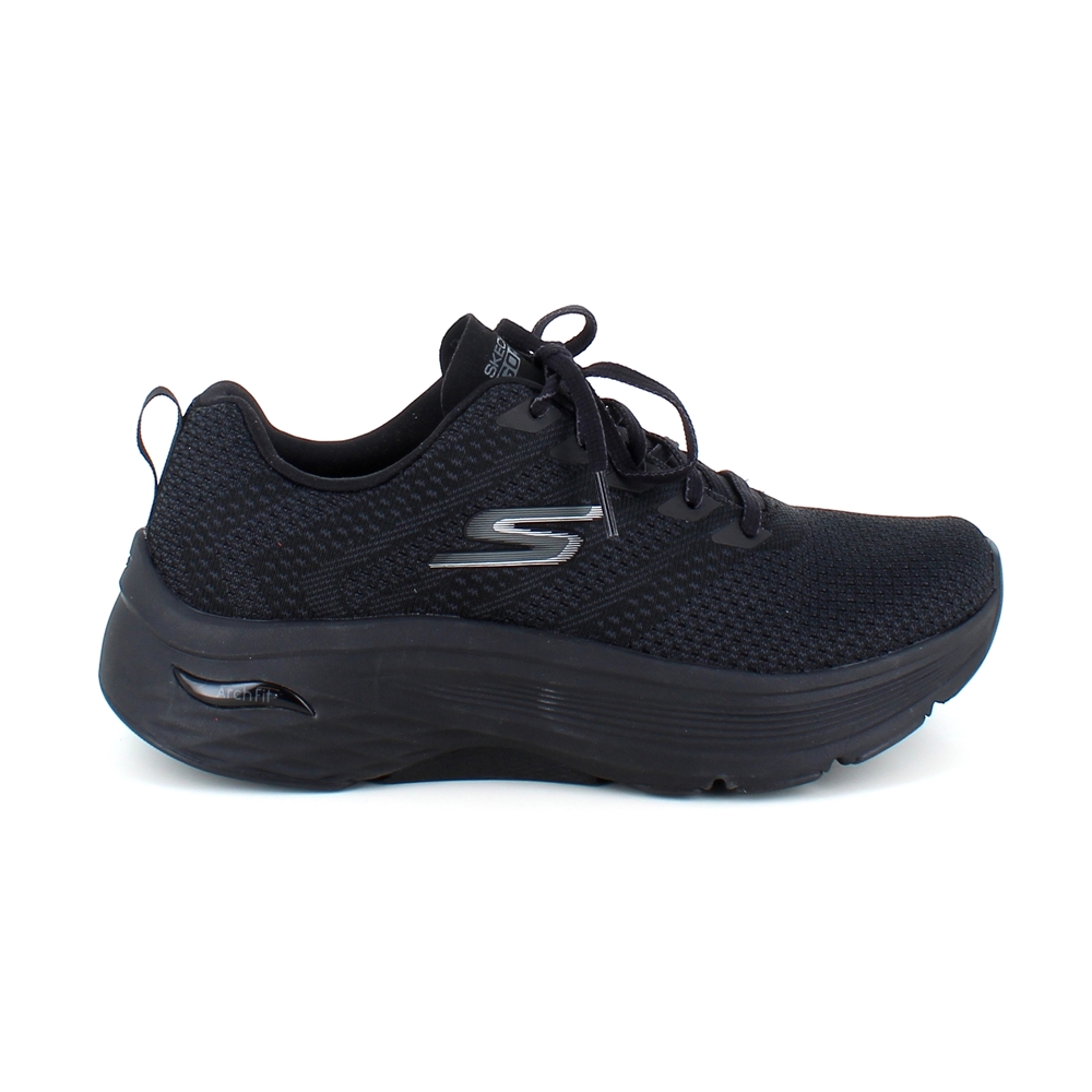 Svart Skechers Arch Fit Go Run sko