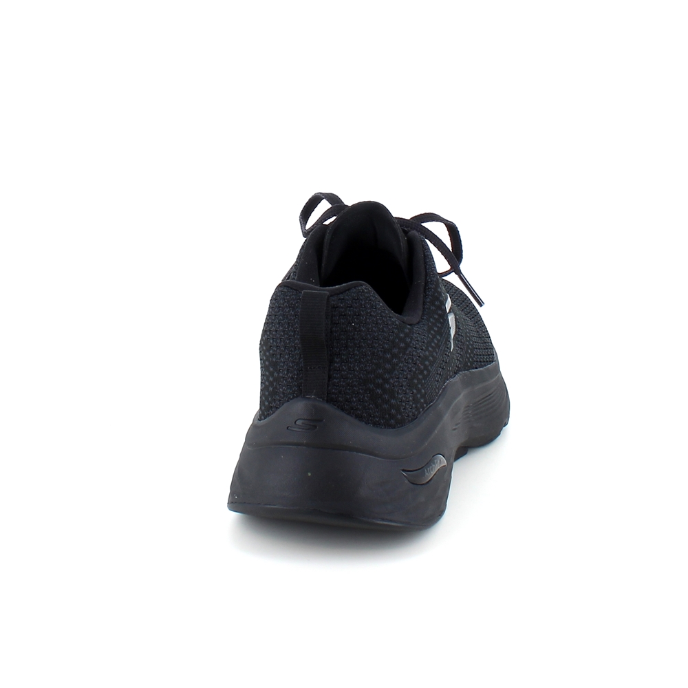 Svart Skechers Arch Fit Go Run sko