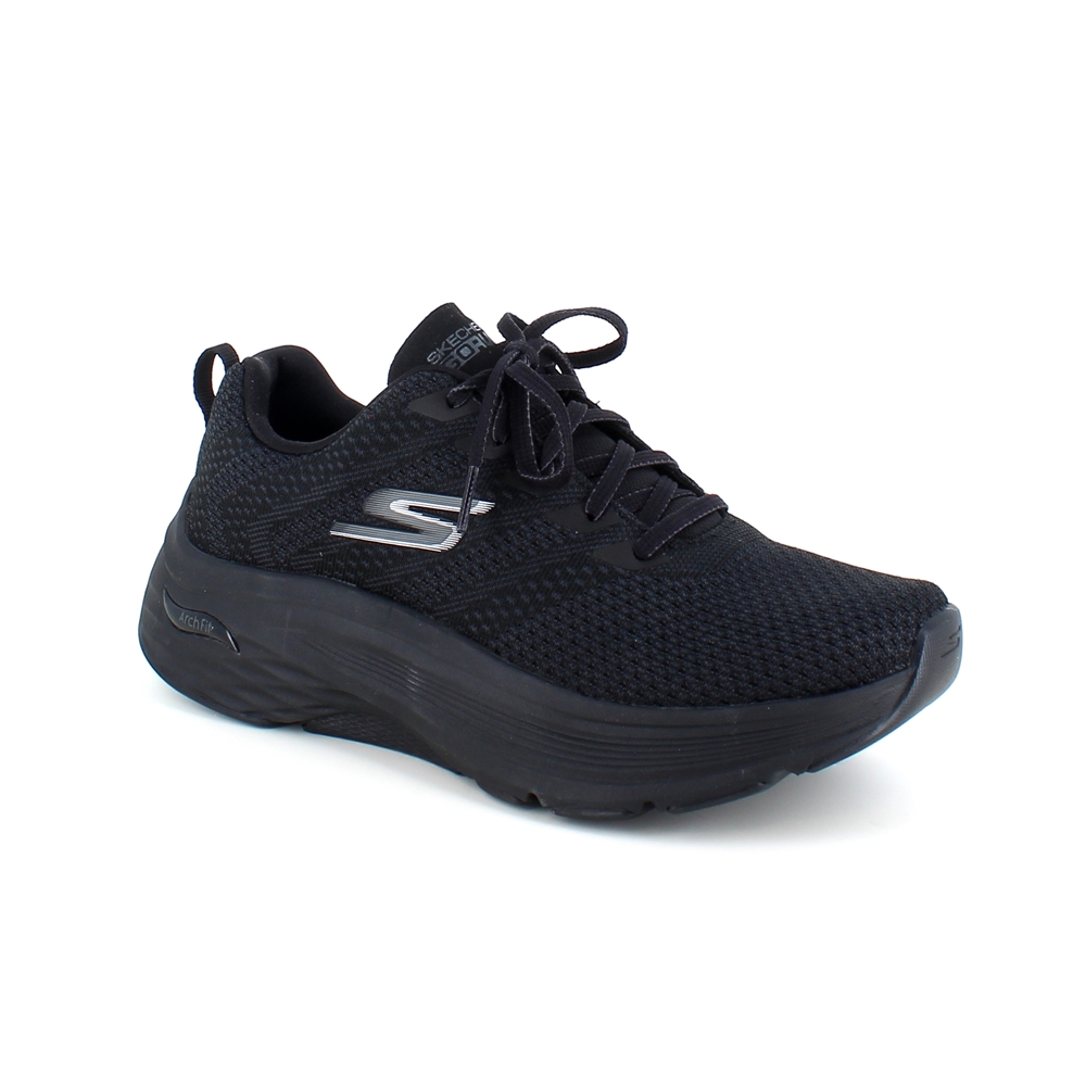 Svart Skechers Arch Fit Go Run sko