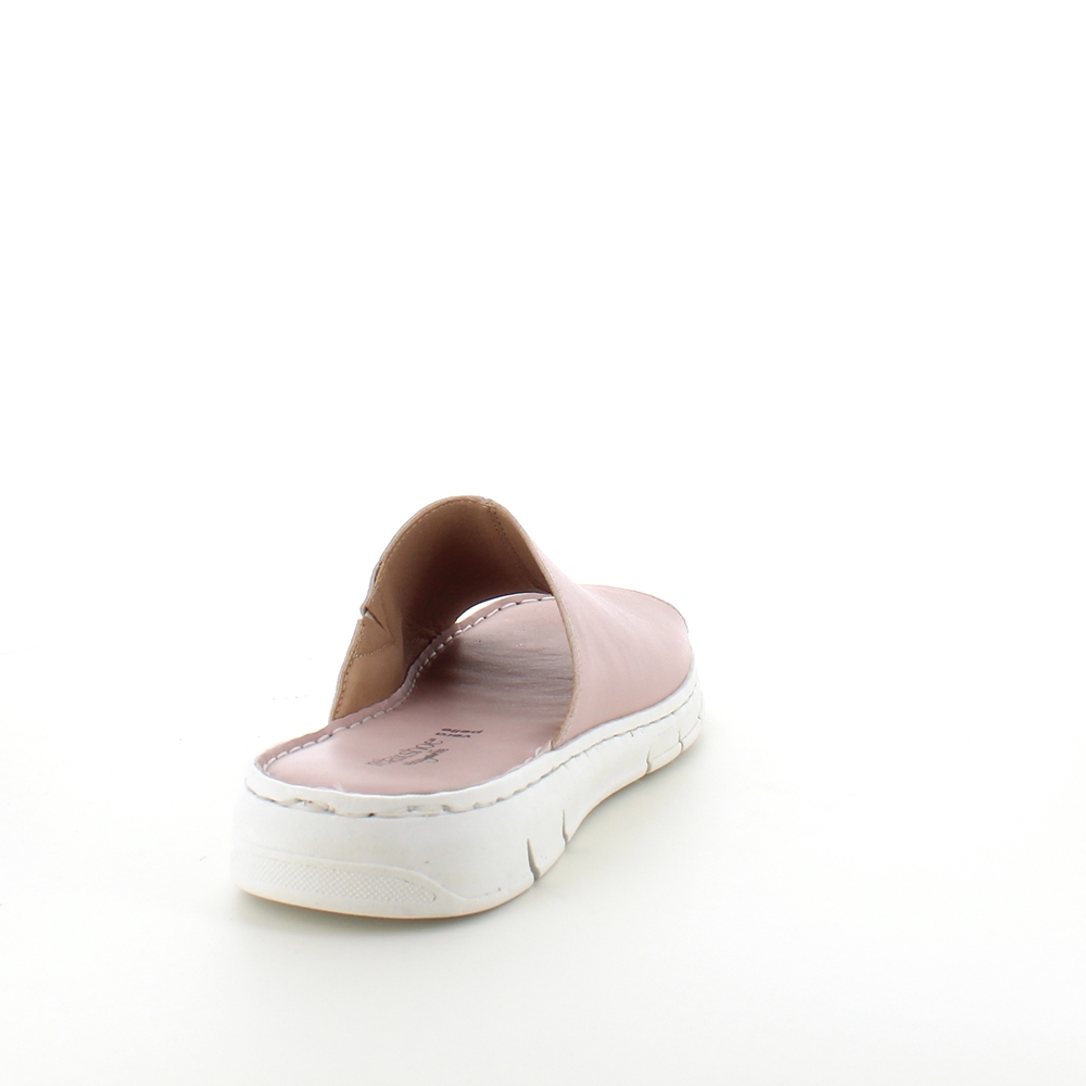 Elegant rosa slip in i skinn fra Relaxshoe