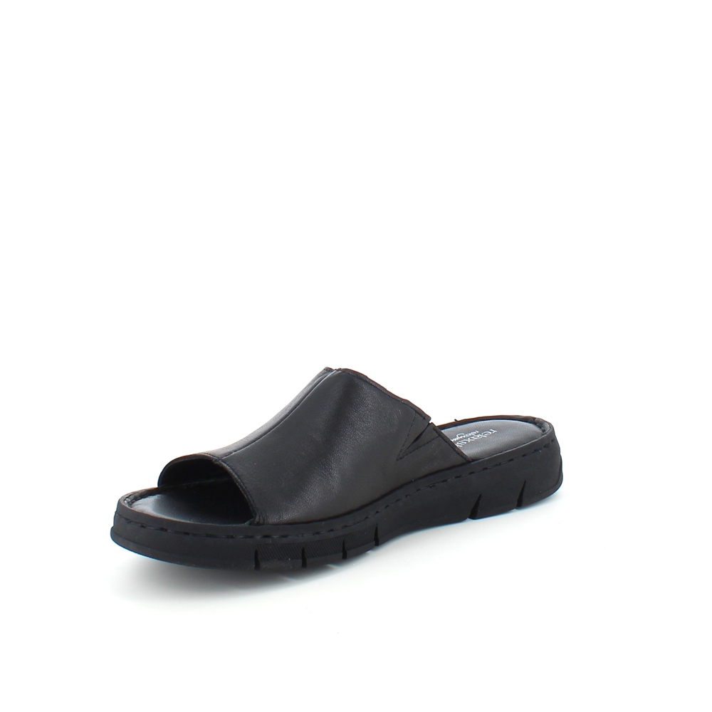 Elegant svart slip in i skinn fra Relaxshoe