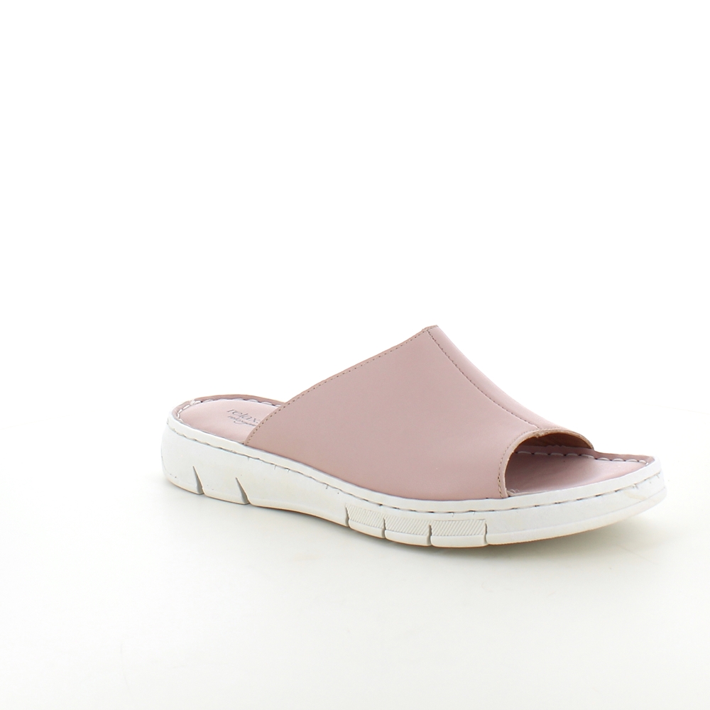 Elegant rosa slip in i skinn fra Relaxshoe