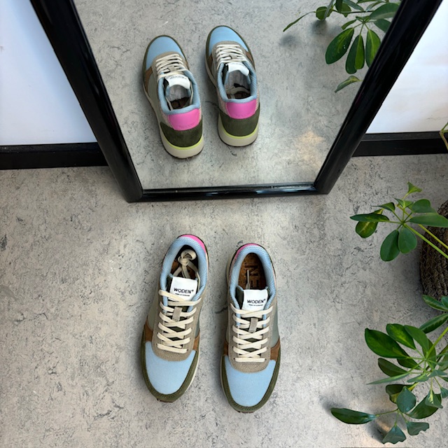 Flotte multifargede sko fra Woden med god svangstøtte