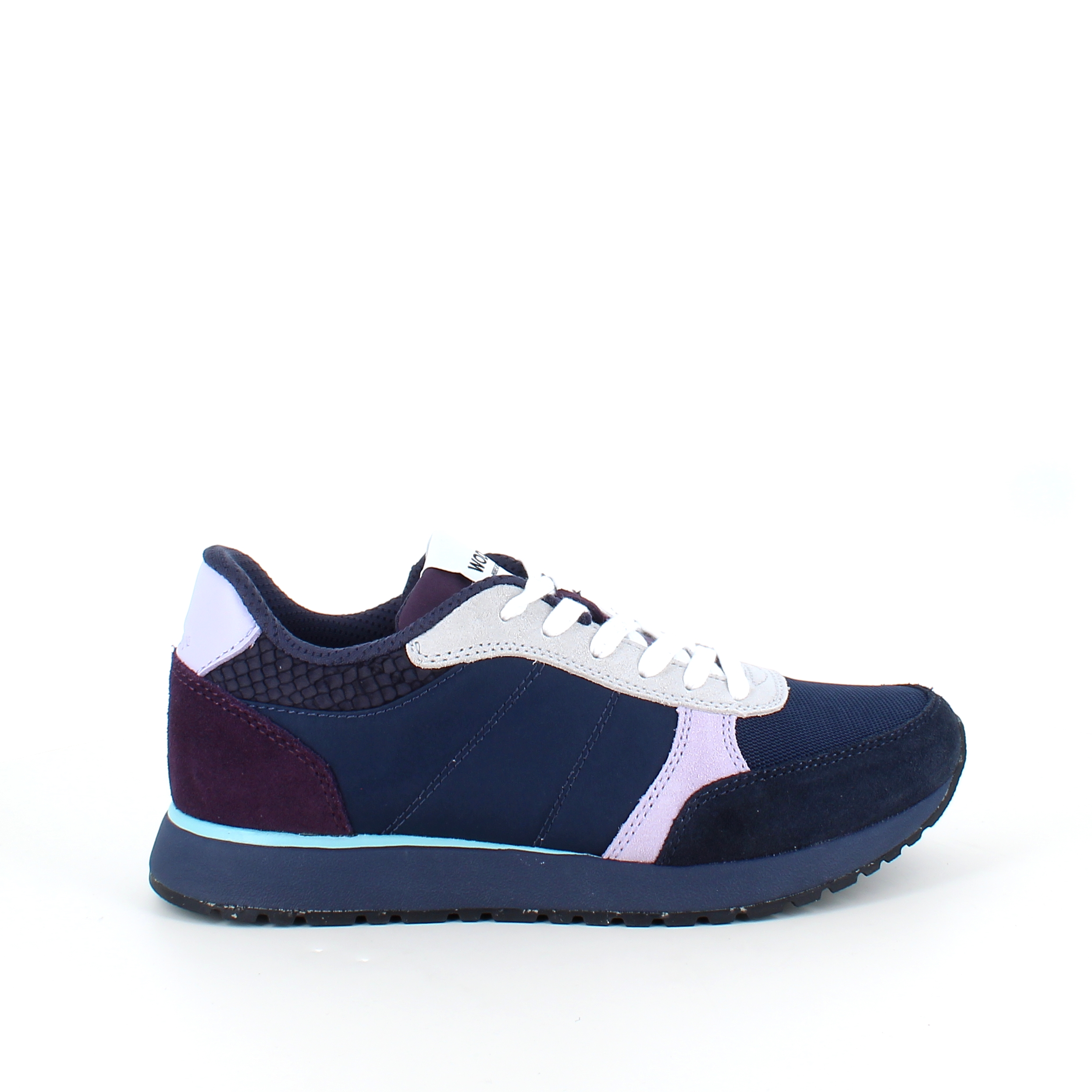 Flotte sko i blå farger fra Woden med god svangstøtte