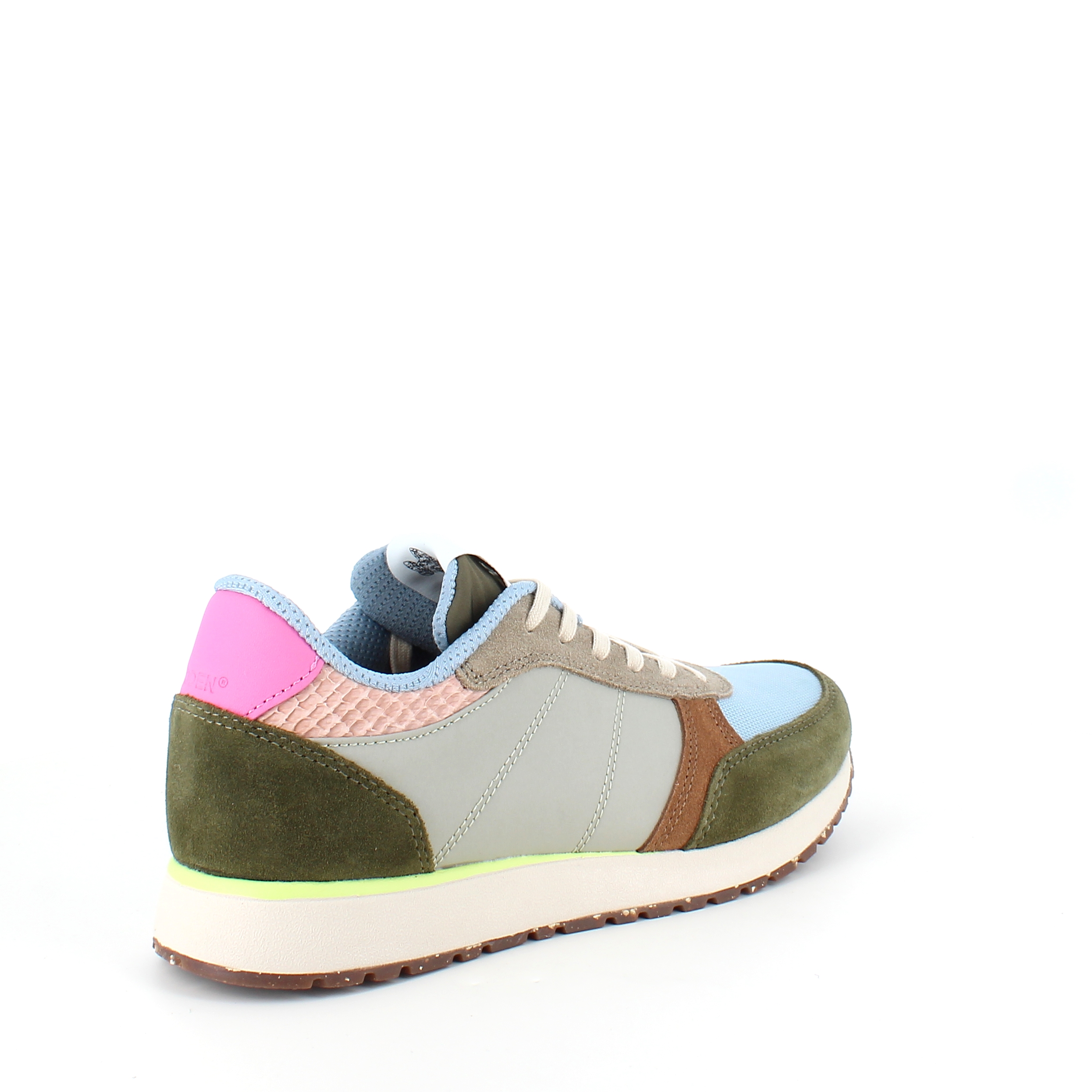 Flotte multifargede sko fra Woden med god svangstøtte