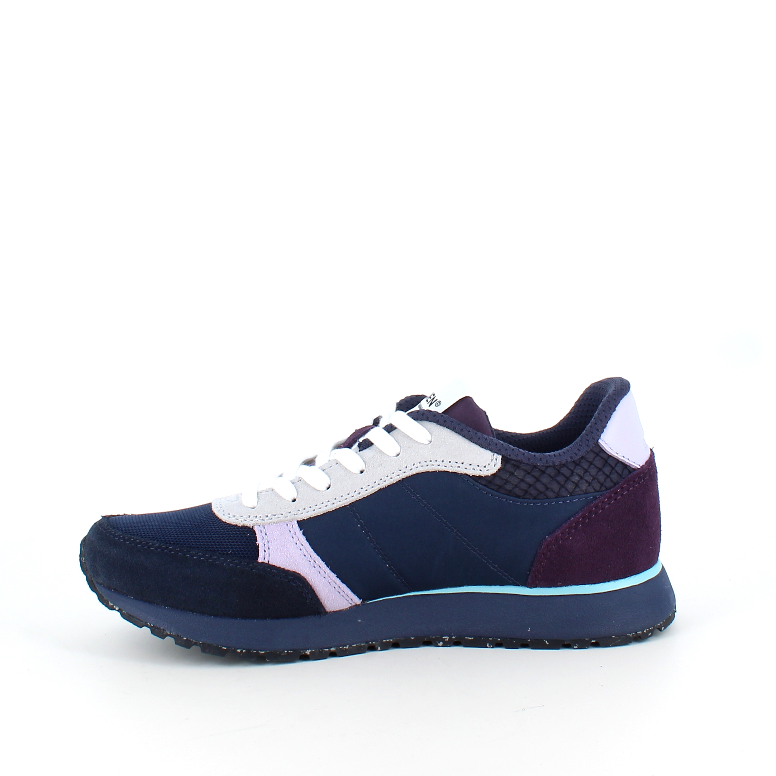 Flotte sko i blå farger fra Woden med god svangstøtte