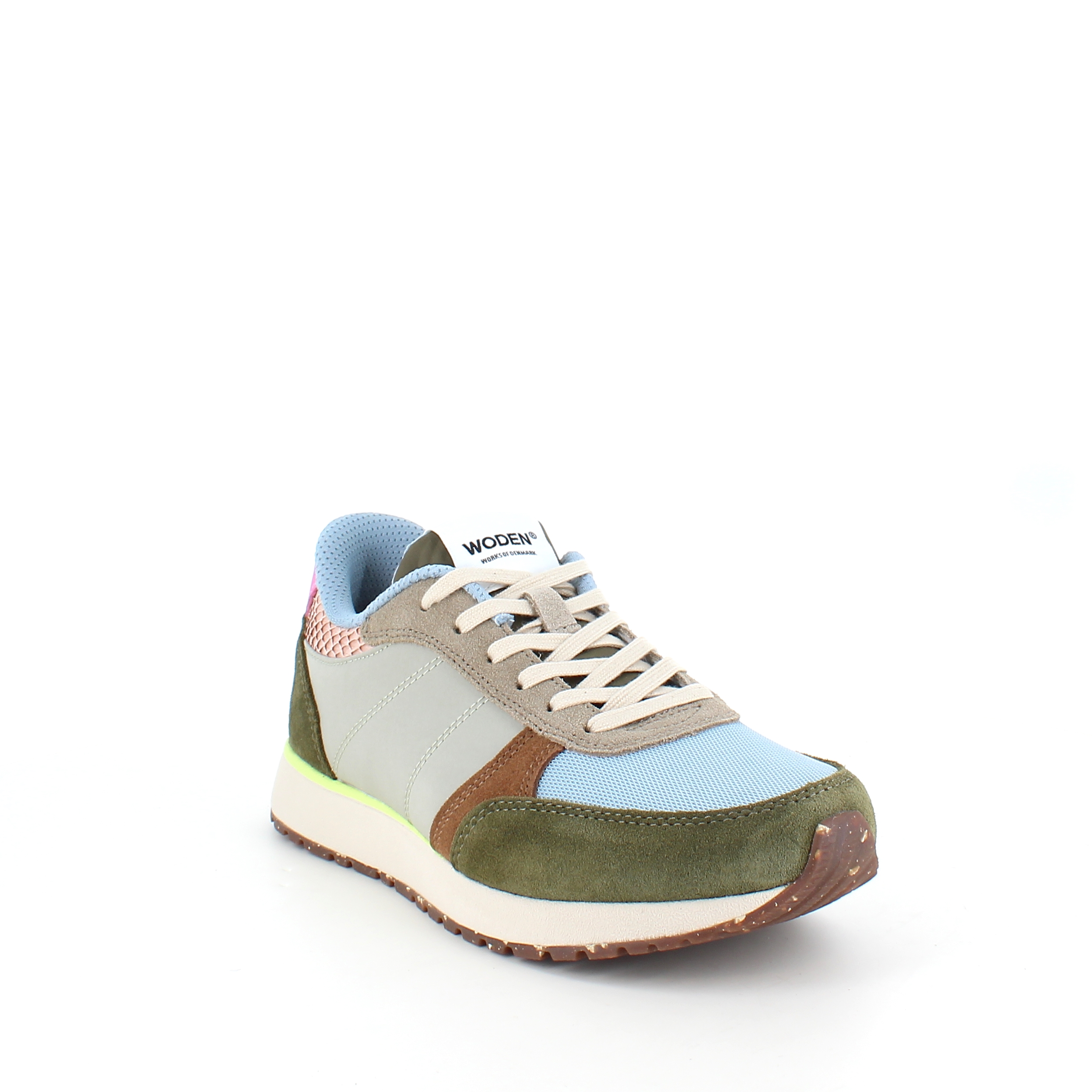 Flotte multifargede sko fra Woden med god svangstøtte