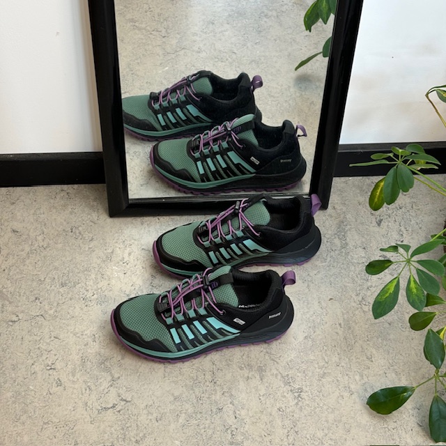 Vanntett, grønn lettvektssko fra Green Comfort