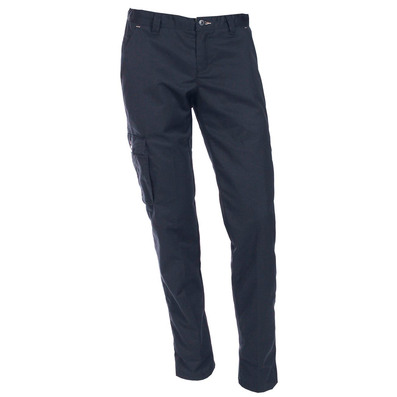 Nybo Navy Dame Perfect Fit Chino, Velsittende, Innvendig Justerbar Midje, Slitesterk