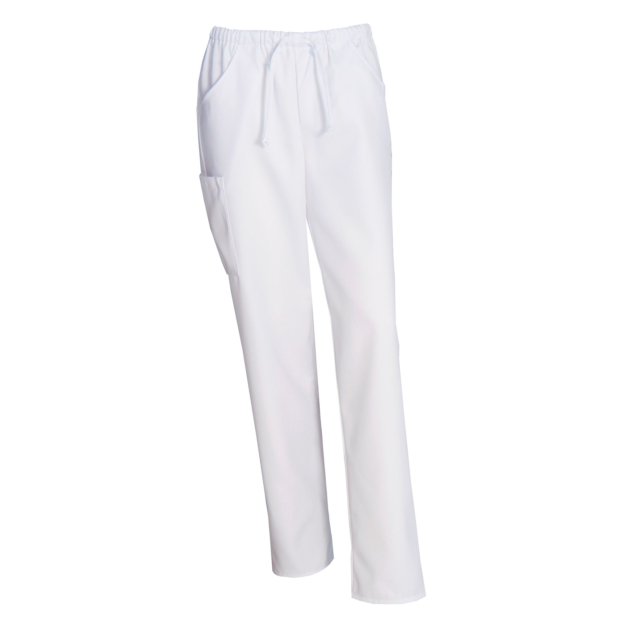 Nybo Hvide Unisex Heart Pull-on Bukser, Pustende, Strikk i Midjen