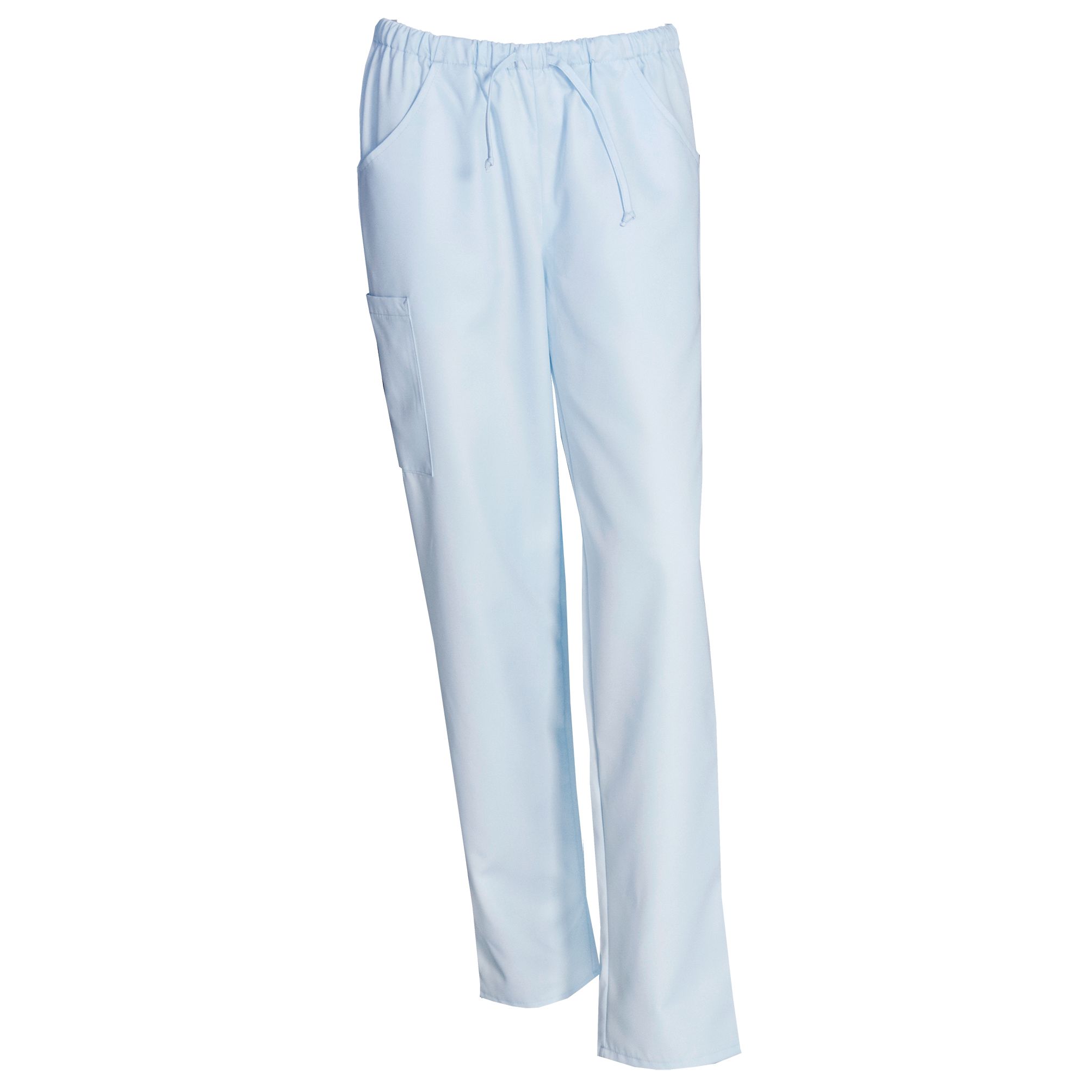 Nybo Lyseblå Unisex Heart Pull-on Bukser, Pustende, Elastisk