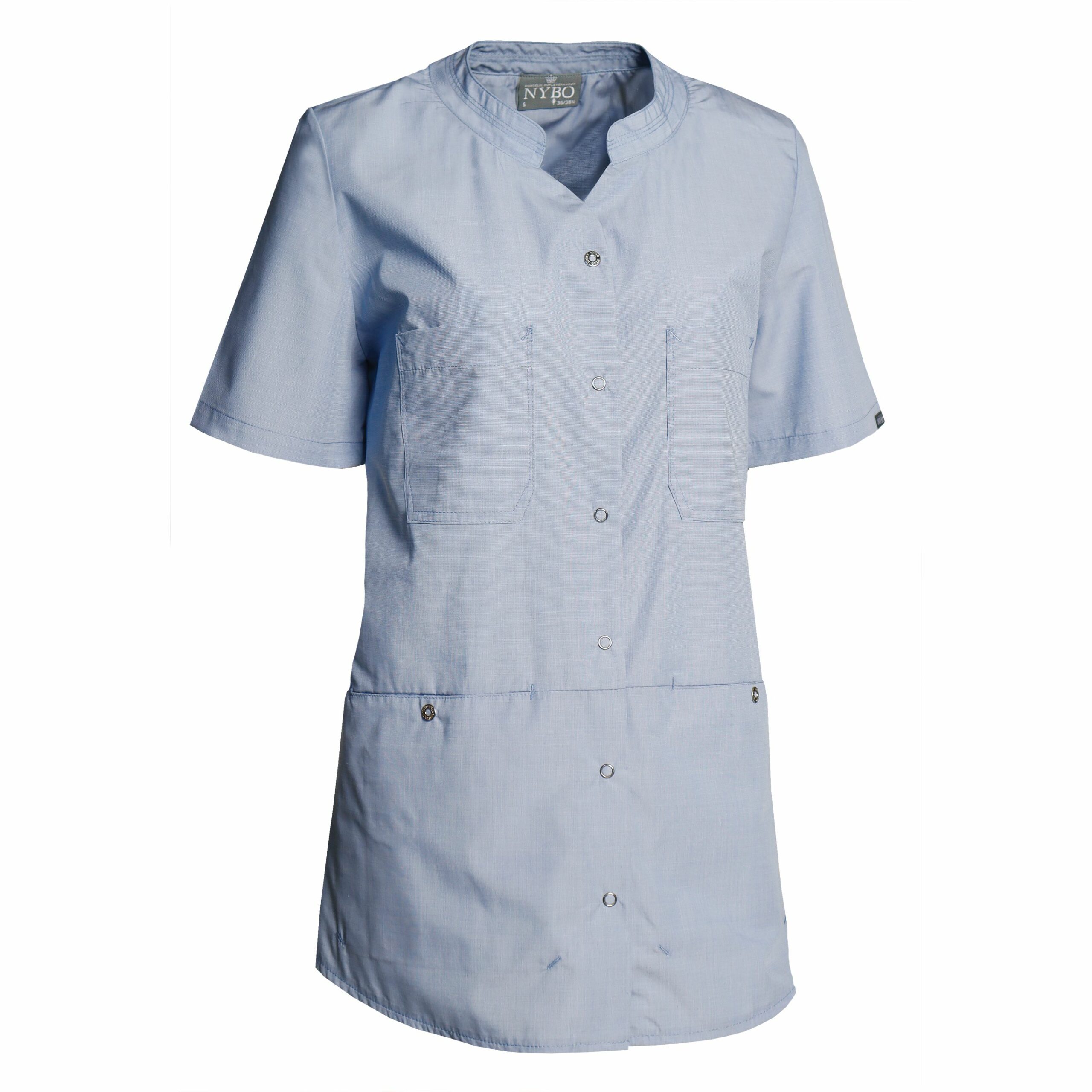 Nybo Lys Blå Dame Nature Tunika, Stretch, Økologisk Bomull