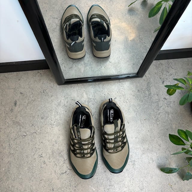 Brun vanntett sko fra Green Comfort med massevis av fotsålestøtte