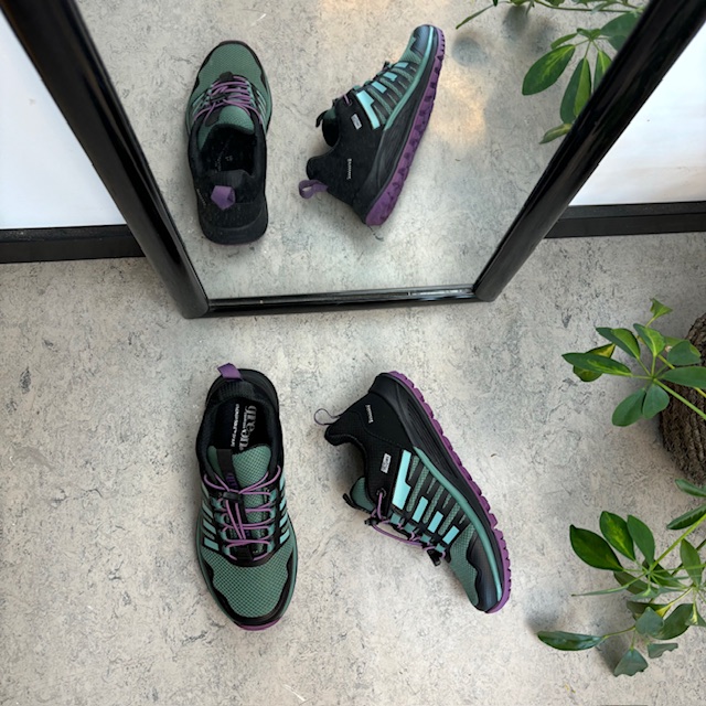 Vanntett, grønn lettvektssko fra Green Comfort