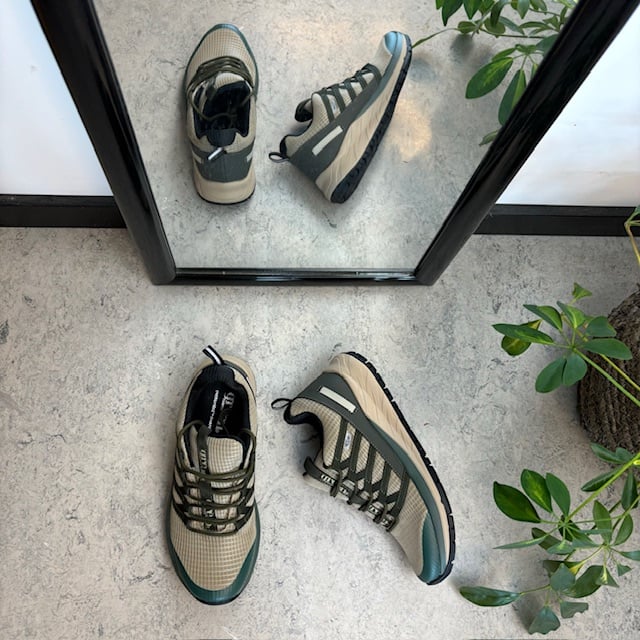 Brun vanntett sko fra Green Comfort med massevis av fotsålestøtte