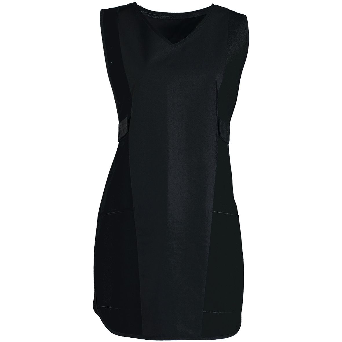 Nybo Sort Dame Dolly Forkle, Justerbar, Komfort, Stor Lomme