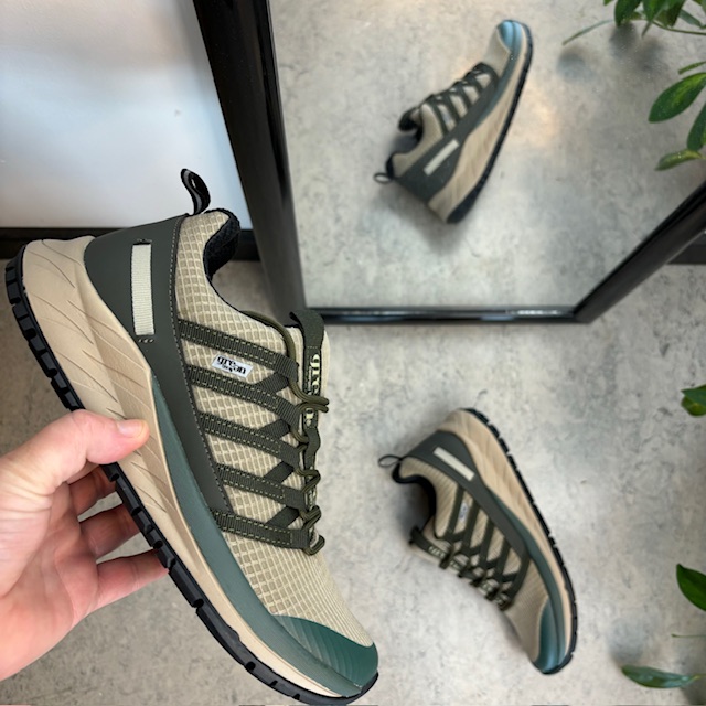 Brun vanntett sko fra Green Comfort med massevis av fotsålestøtte