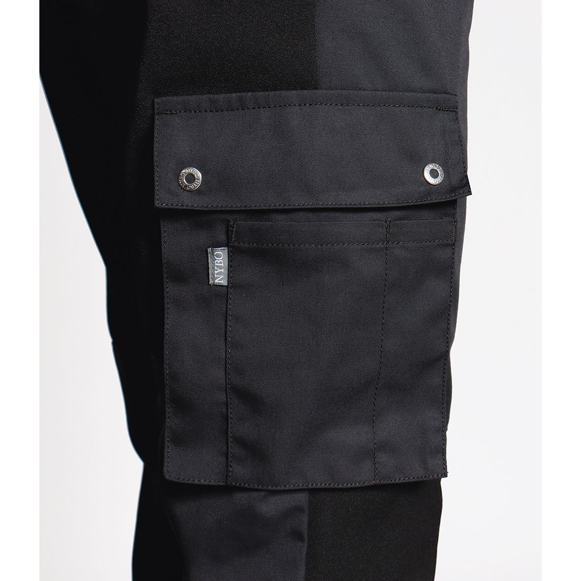 Nybo Sort Unisex New Gen Bukser, 4-veis Stretch, Justerbar Elastikk