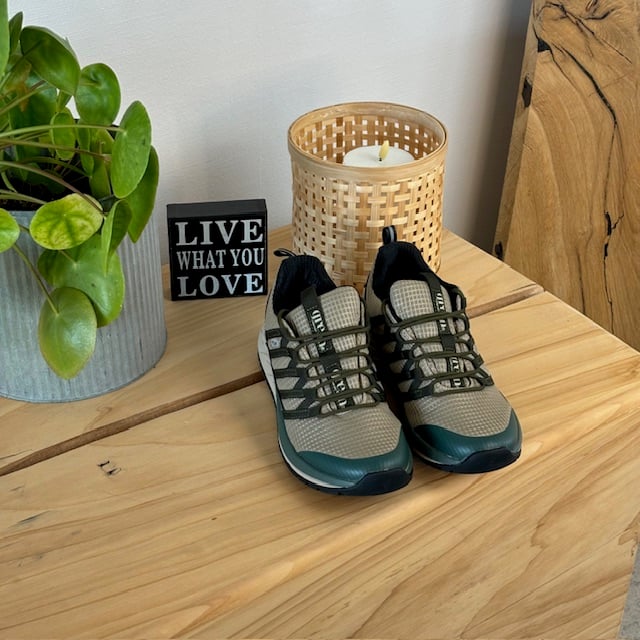 Brun vanntett sko fra Green Comfort med massevis av fotsålestøtte