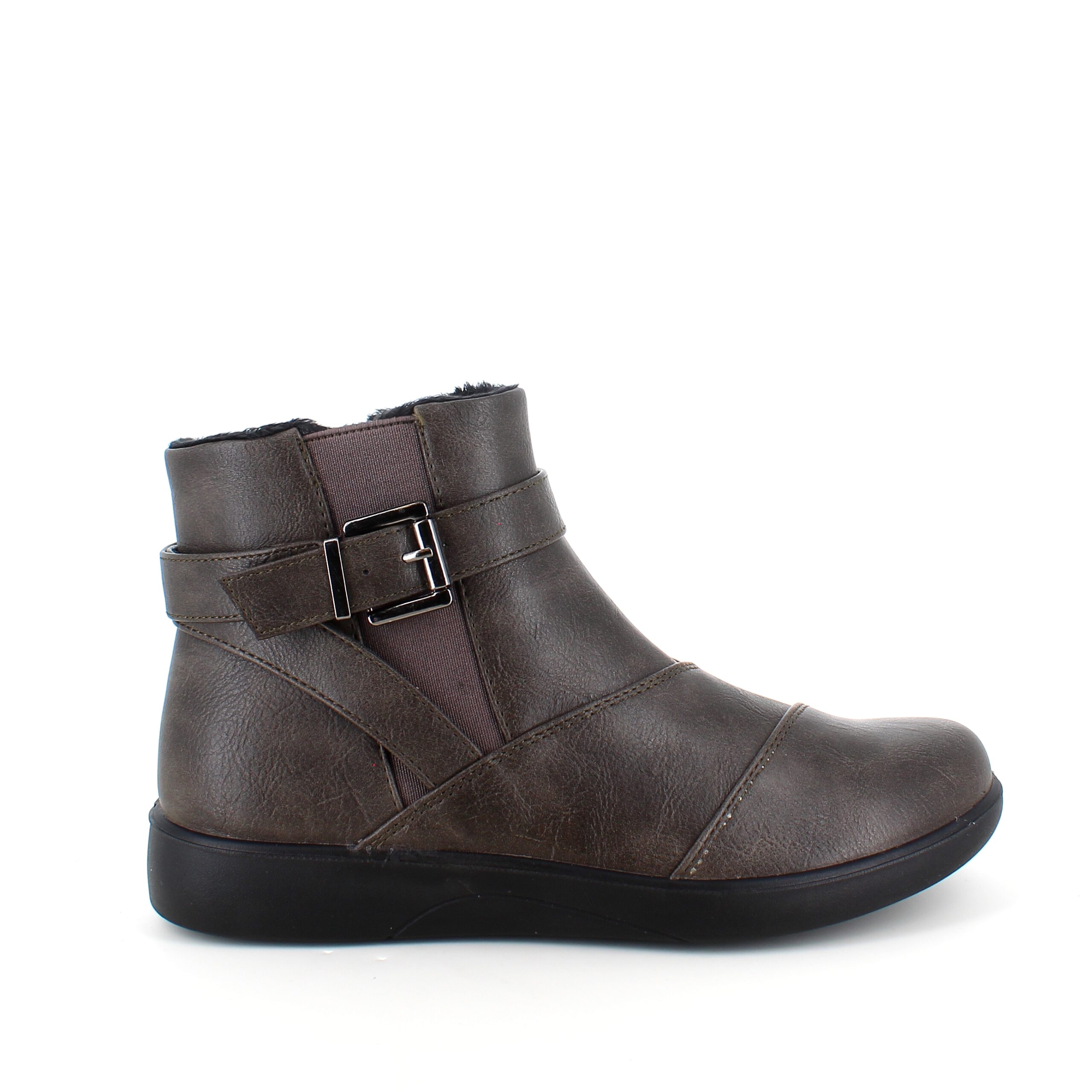 Mørkegrå lettvektsstøvel med lett fôr