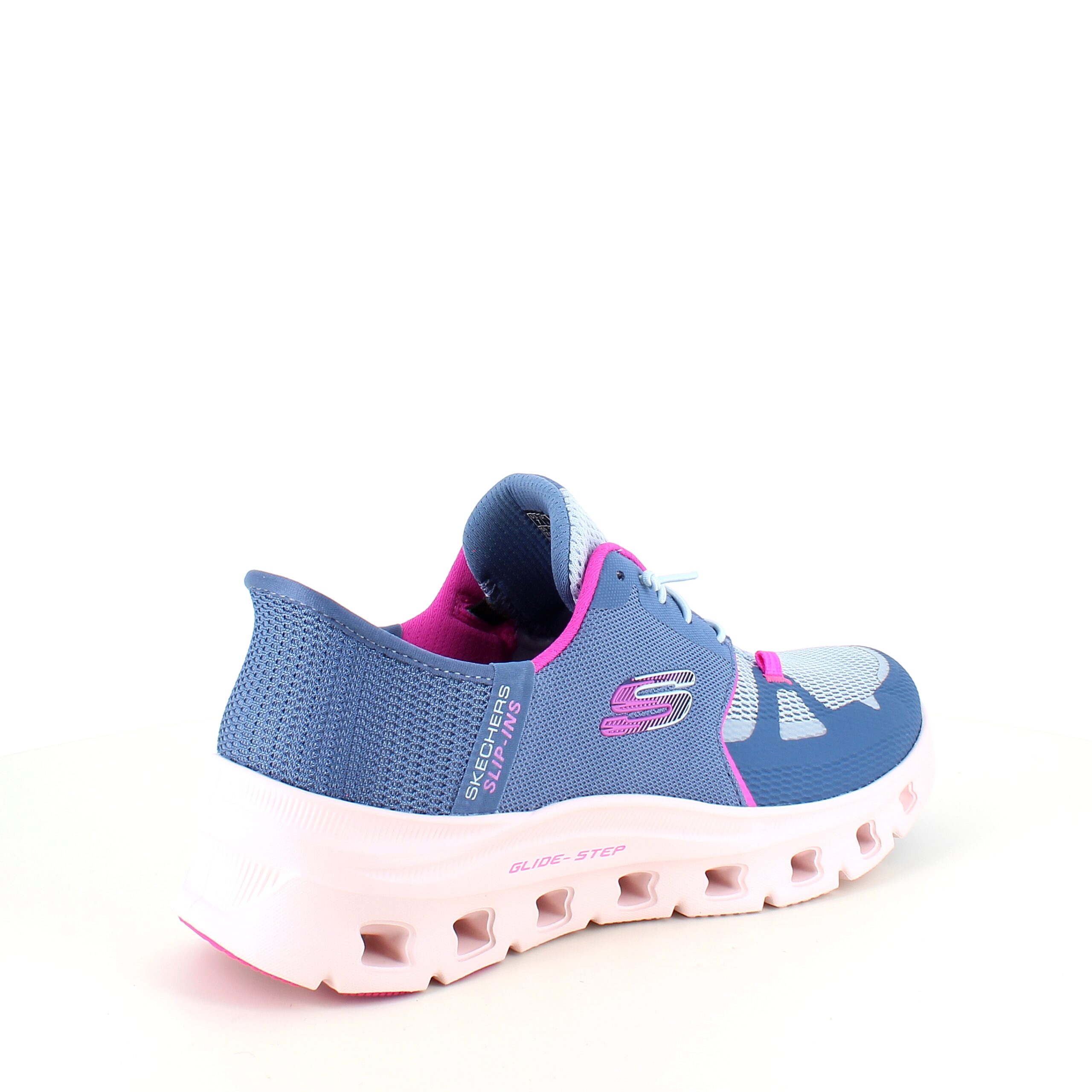 Skechers Step-In med elastisk snøring og fantastisk støtdemping