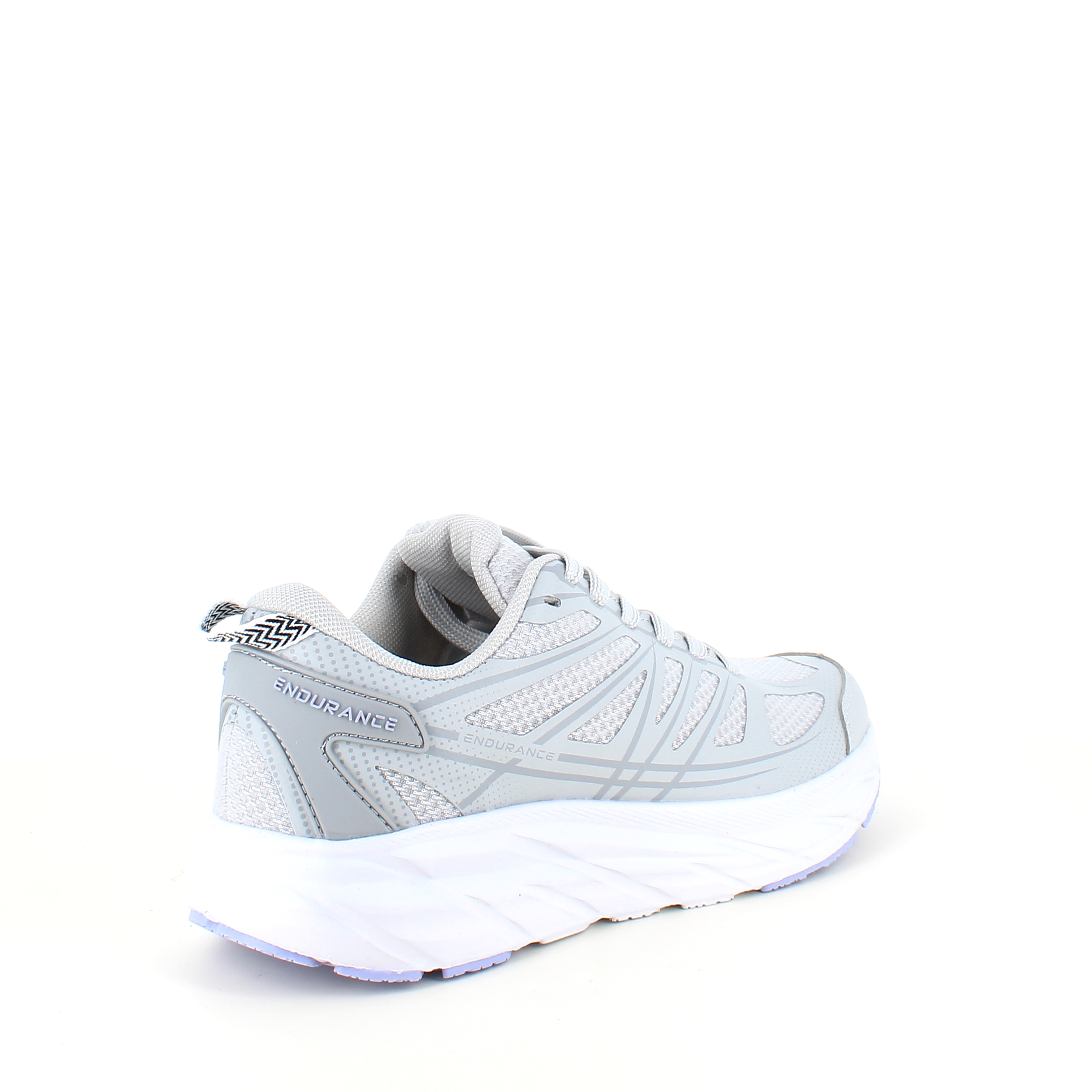 Grå pustende sko fra Endurance med god støtabsorbering