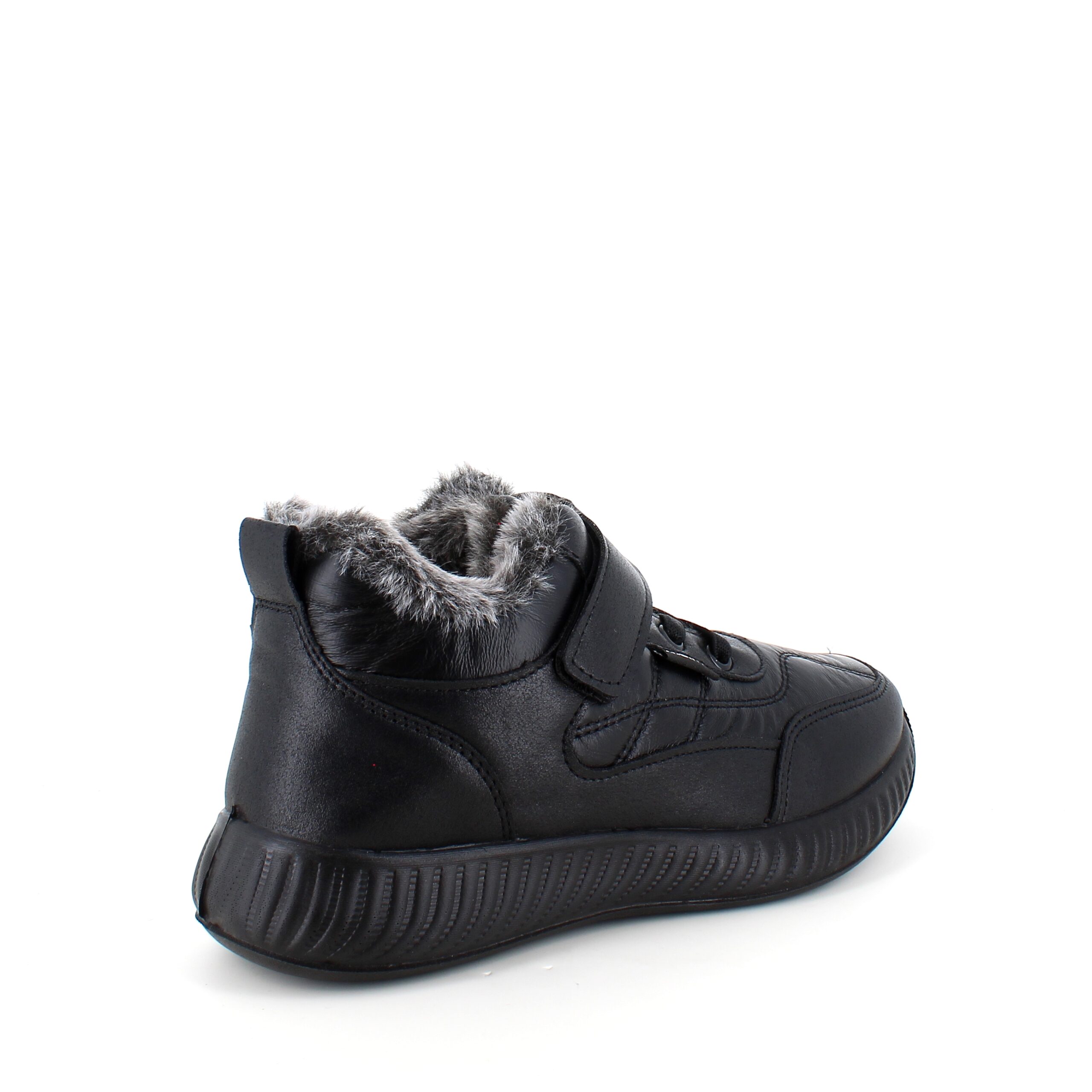 Foret sko med elastisk snøring og borrelås lukking