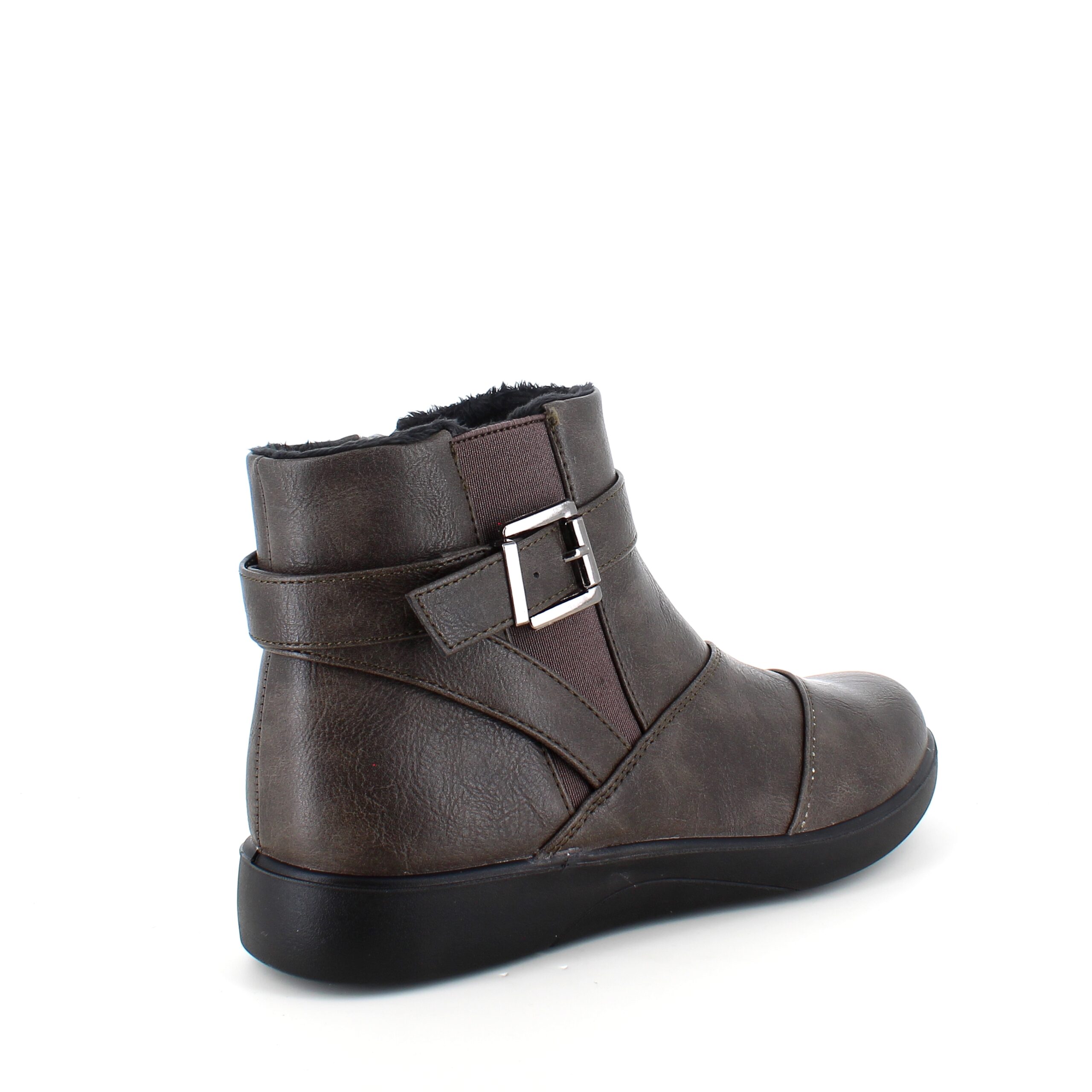 Mørkegrå lettvektsstøvel med lett fôr