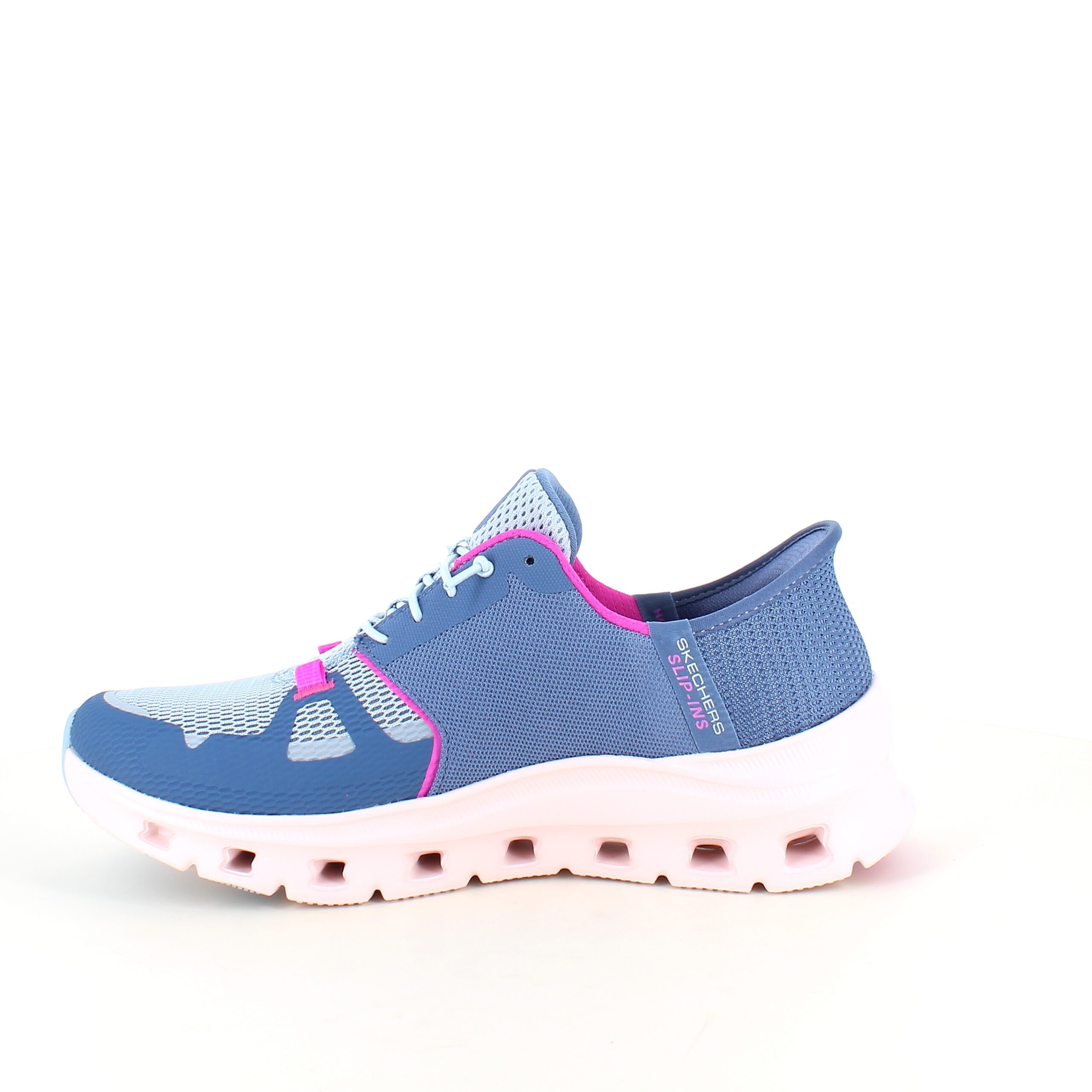 Skechers Step-In med elastisk snøring og fantastisk støtdemping