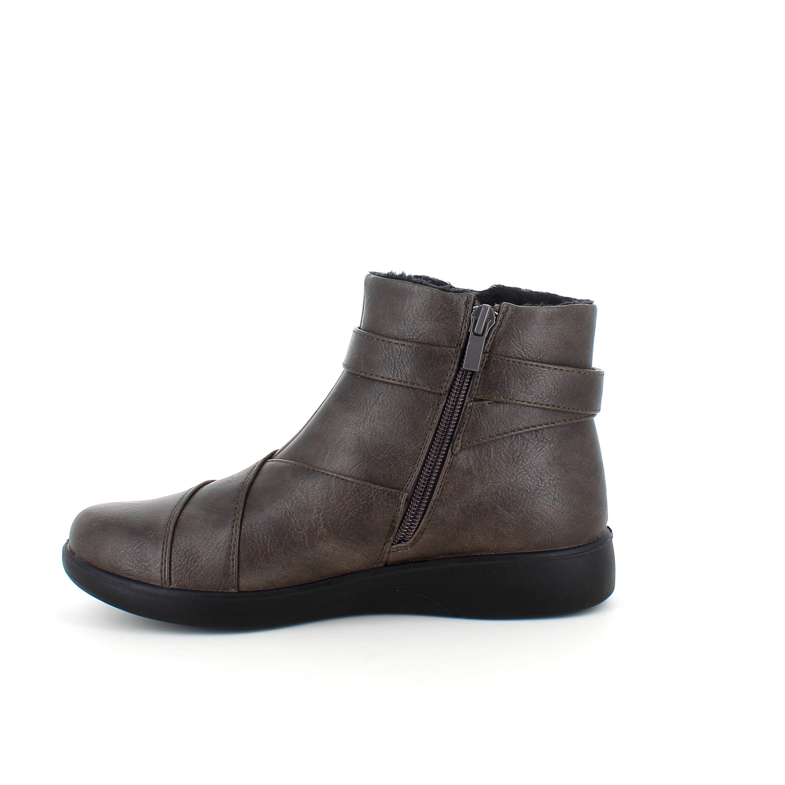 Mørkegrå lettvektsstøvel med lett fôr